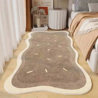 Wave Edge persian design Shaped Rug