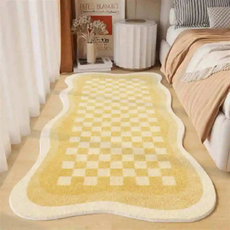 Wave Edge persian design Shaped Rug