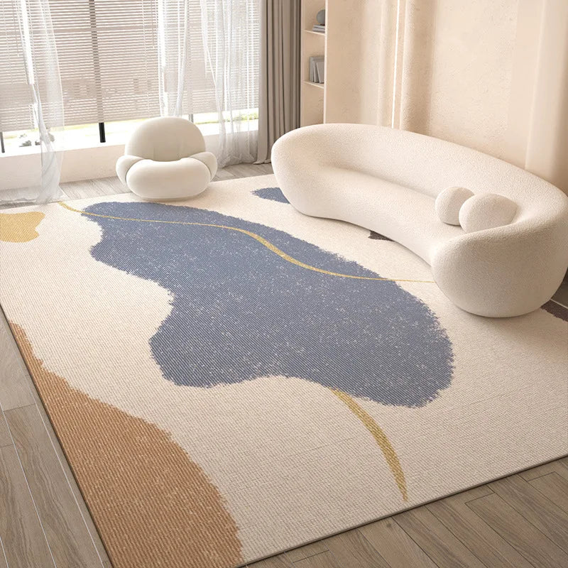 Cream style carpet living room sofa floor mat