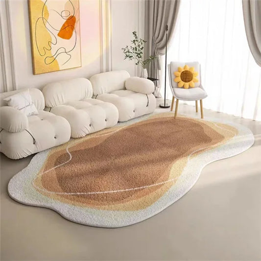 Imitation Cashmere Cream Style Carpet